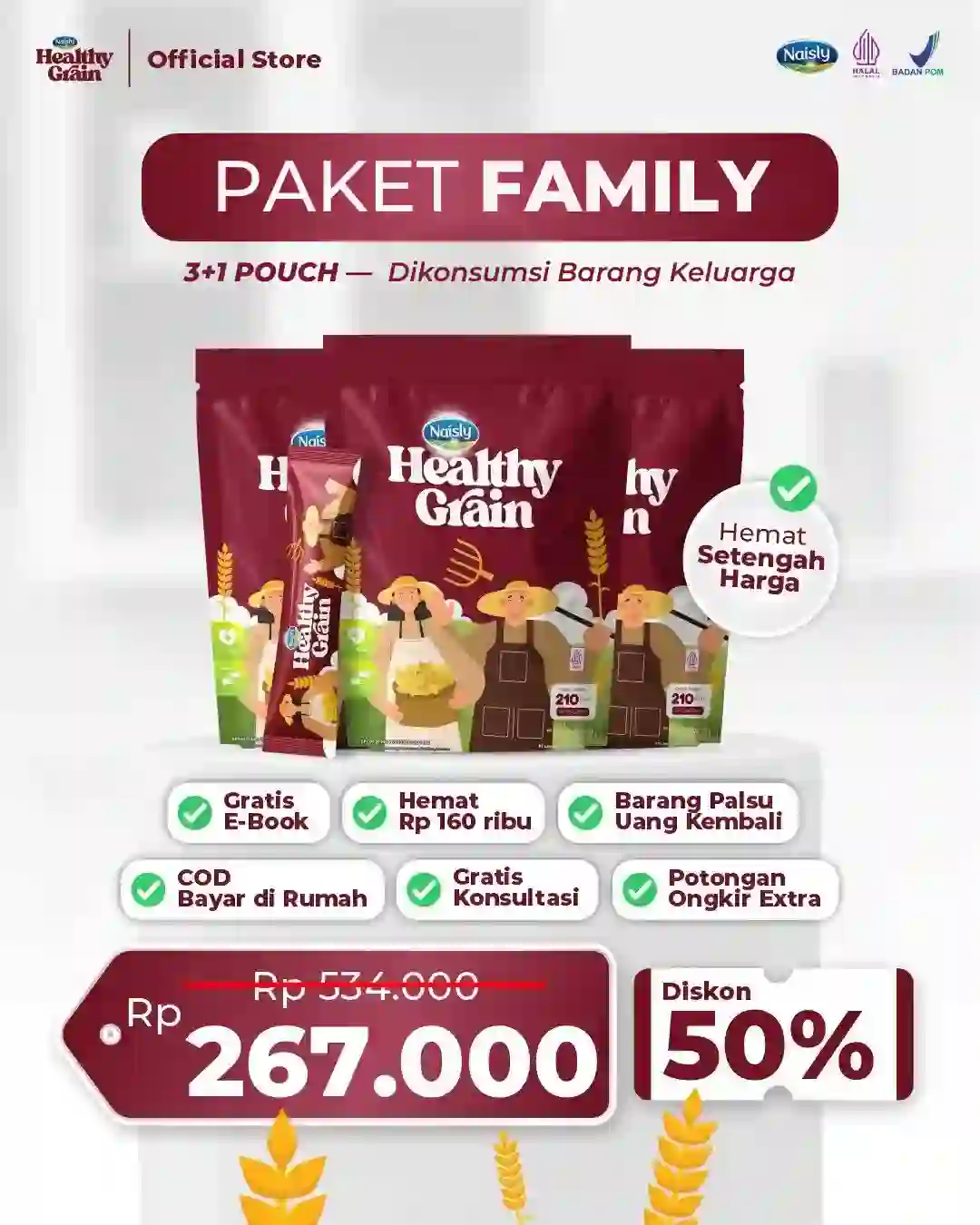 AMBIL PAKET 2 POUCH
